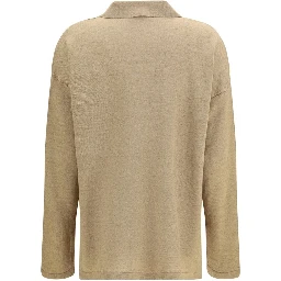 Beige Linen Cardigan