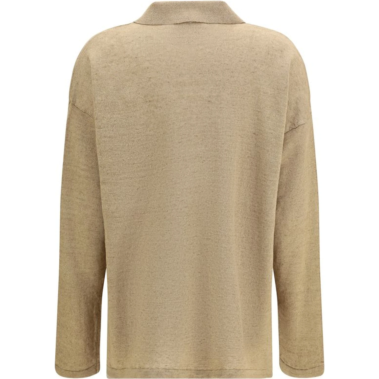 Beige Linen Cardigan