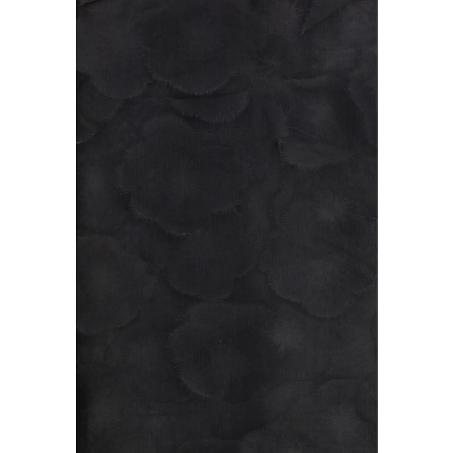Black Silk Long Skirt