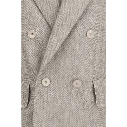 Beige Linen Blazer