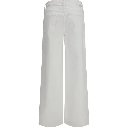 White Cotton Jeans Denim