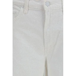 White Cotton Jeans Denim