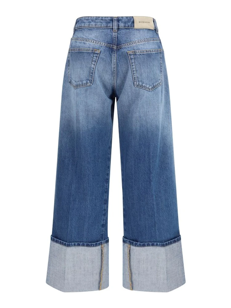 Blue Cotton Jeans Denim alternative