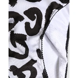 Black White Graphic Logo High Brief Underwear