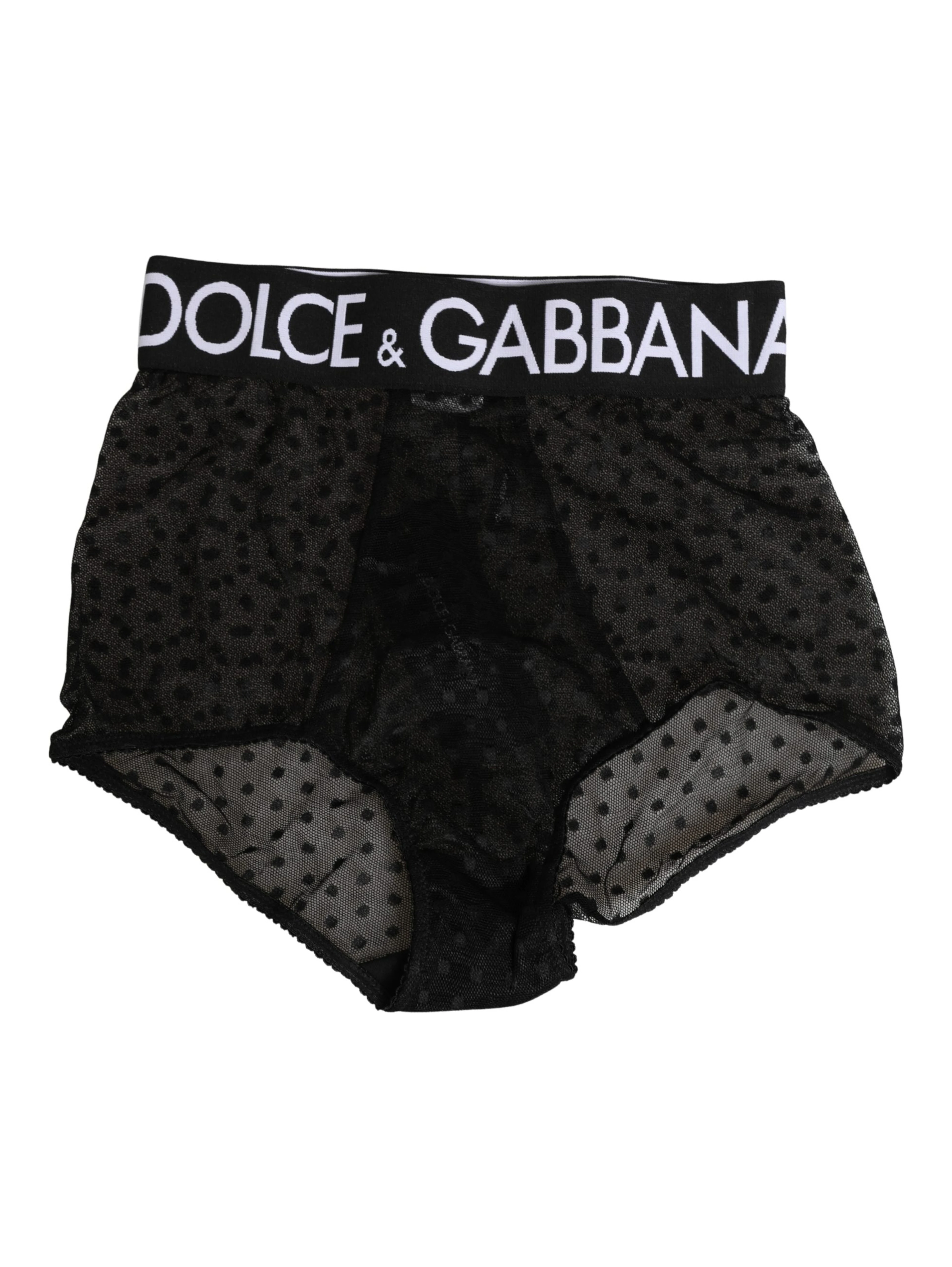 Black Logo Girdle High Waist Panty Underwear