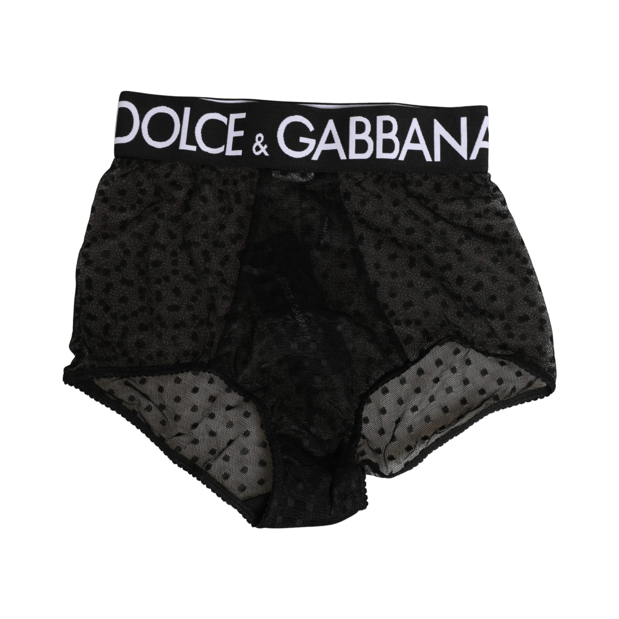 Black Logo Girdle High Waist Panty Underwear