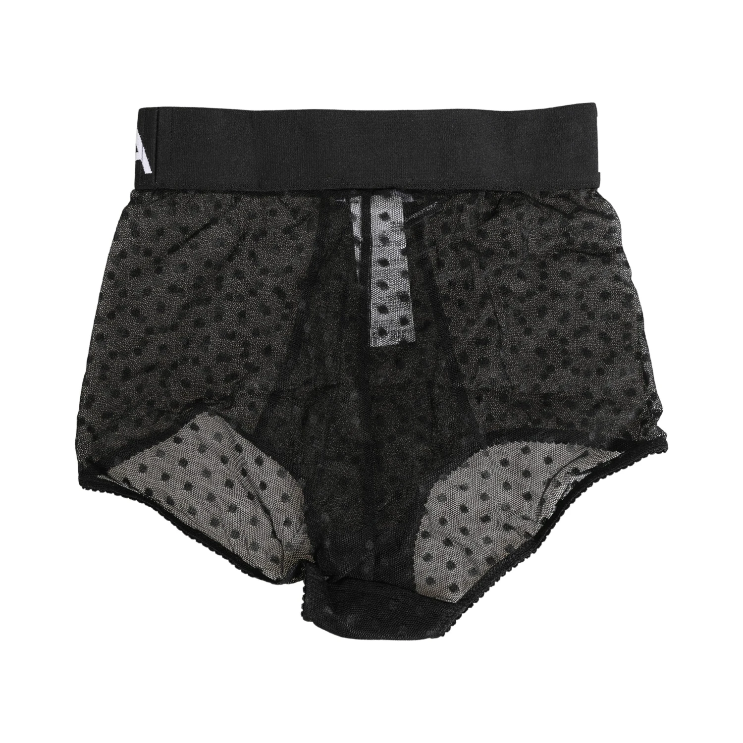 Black Logo Girdle High Waist Panty Underwear
