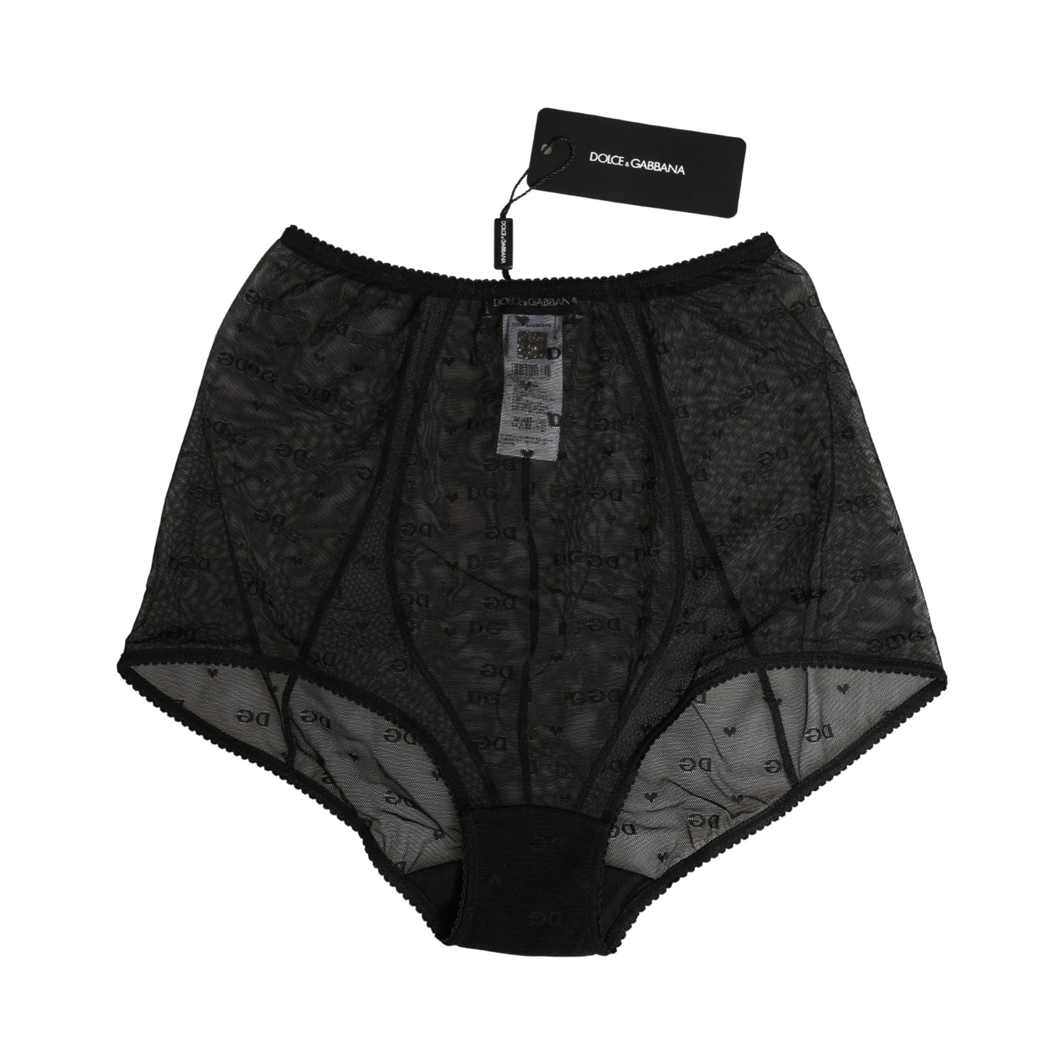 Black Nylon Stretch Slip Girdle Panty Underwear