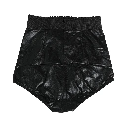 Black High Waisted Slip Girdle Panty Underwear