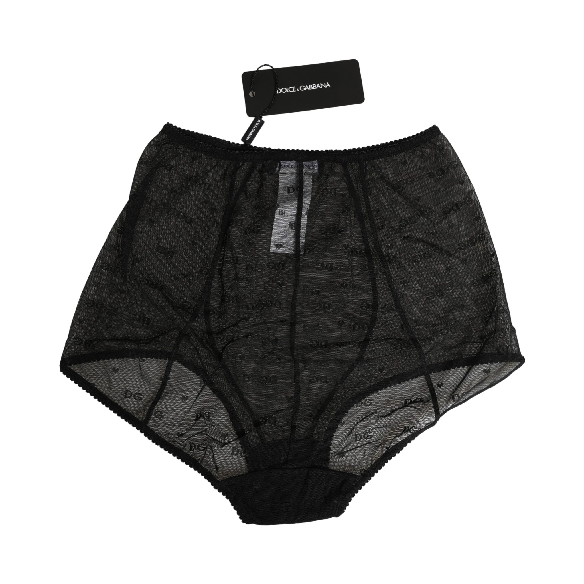 Black Nylon Stretch Slip Girdle Panty Underwear
