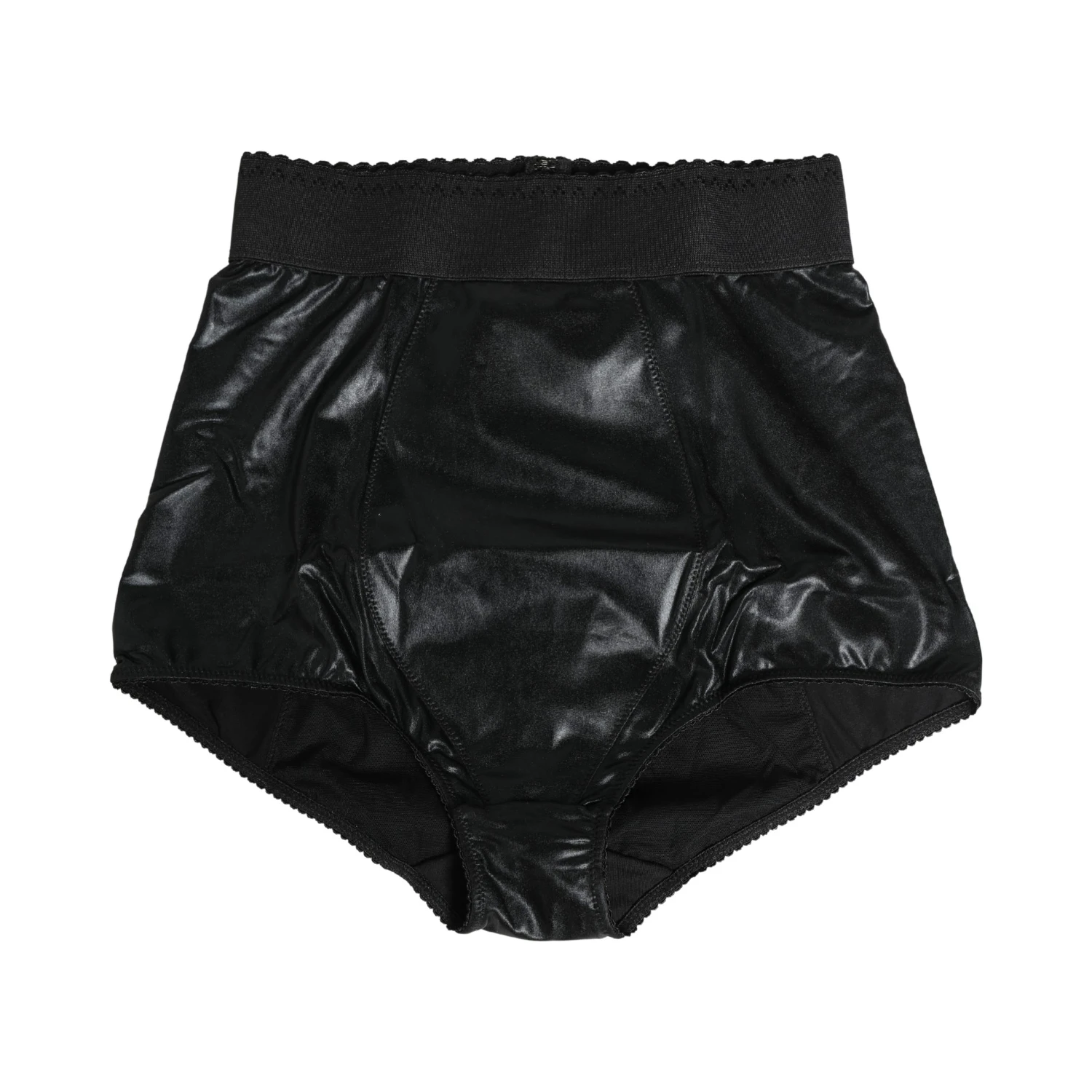 Black High Waisted Slip Girdle Panty Underwear