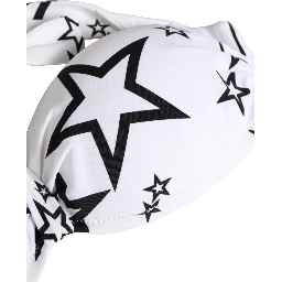 White Millennials Star Padded Bandeau Underwear