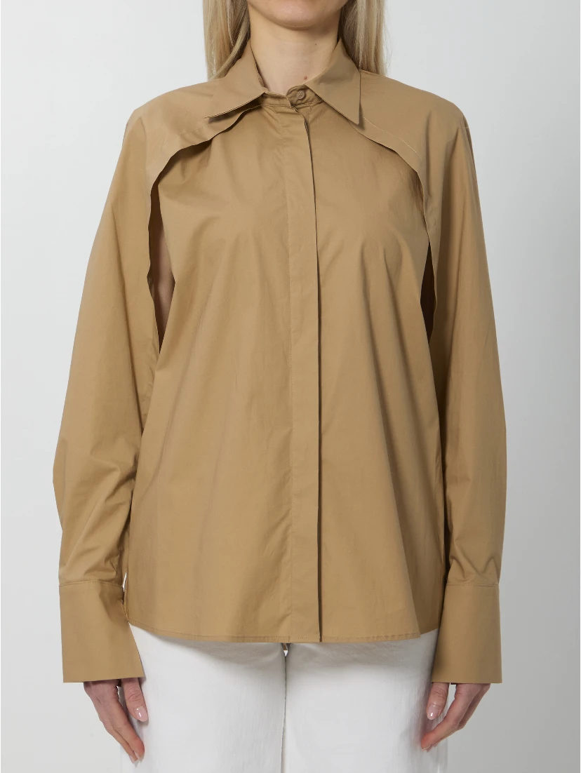 Open sleeve shirt