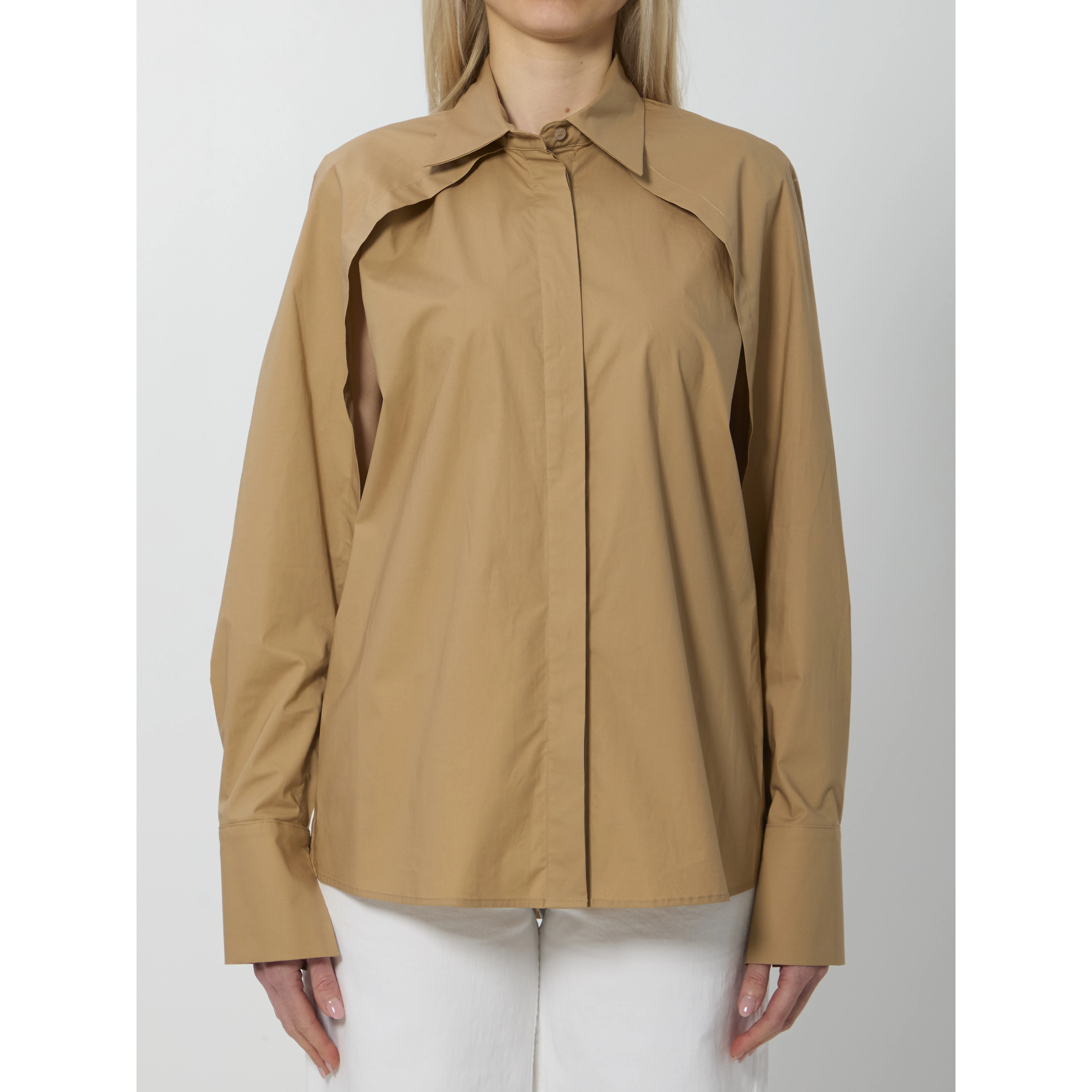 Open sleeve shirt