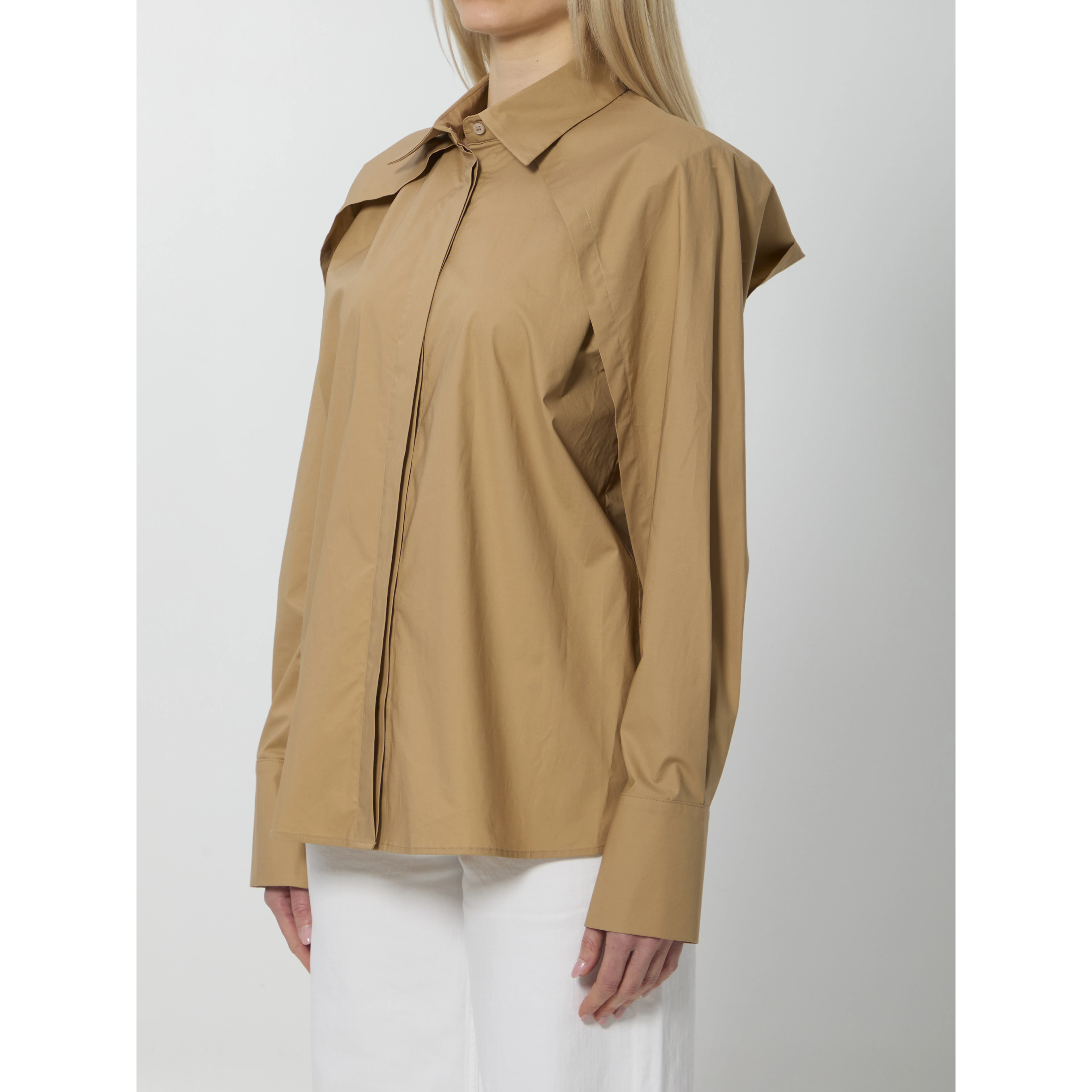 Open sleeve shirt