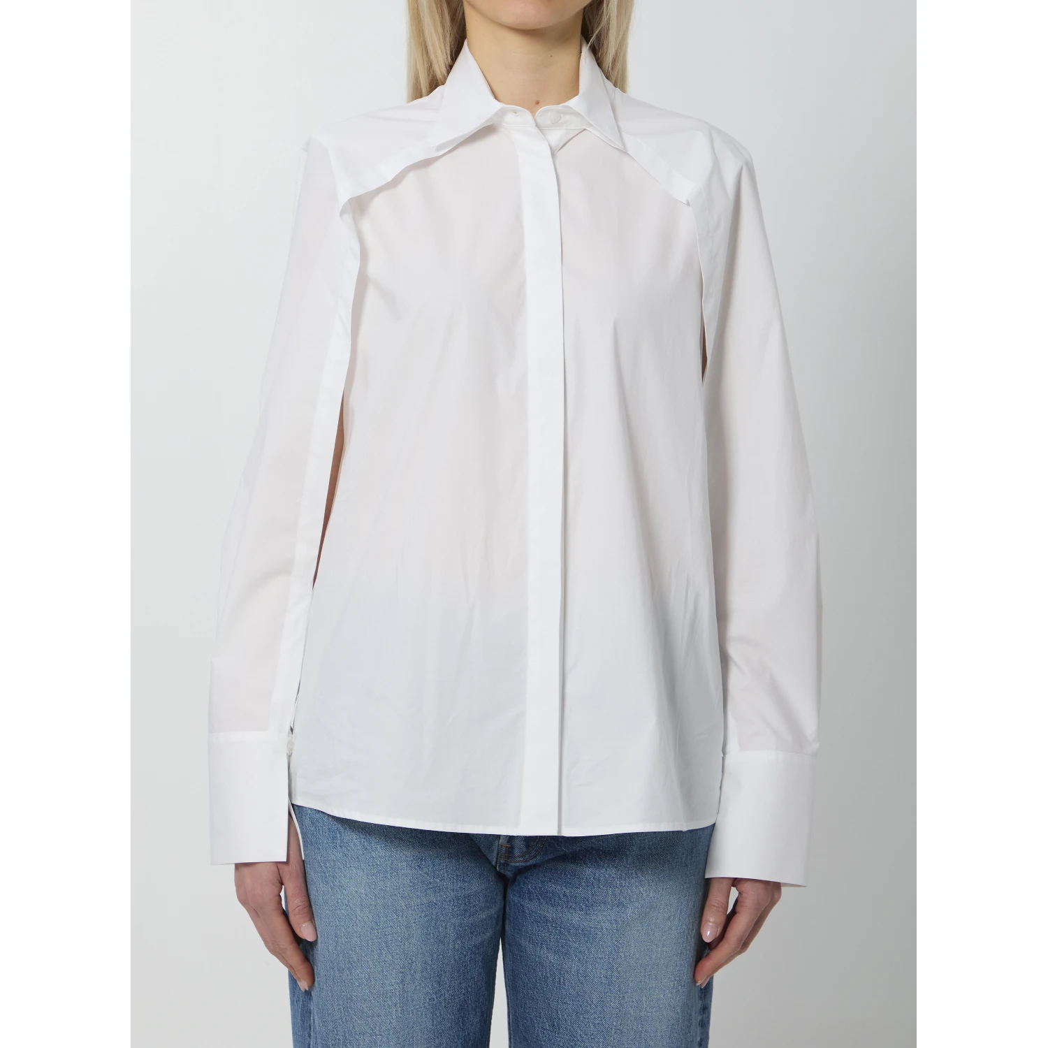 Open sleeve shirt