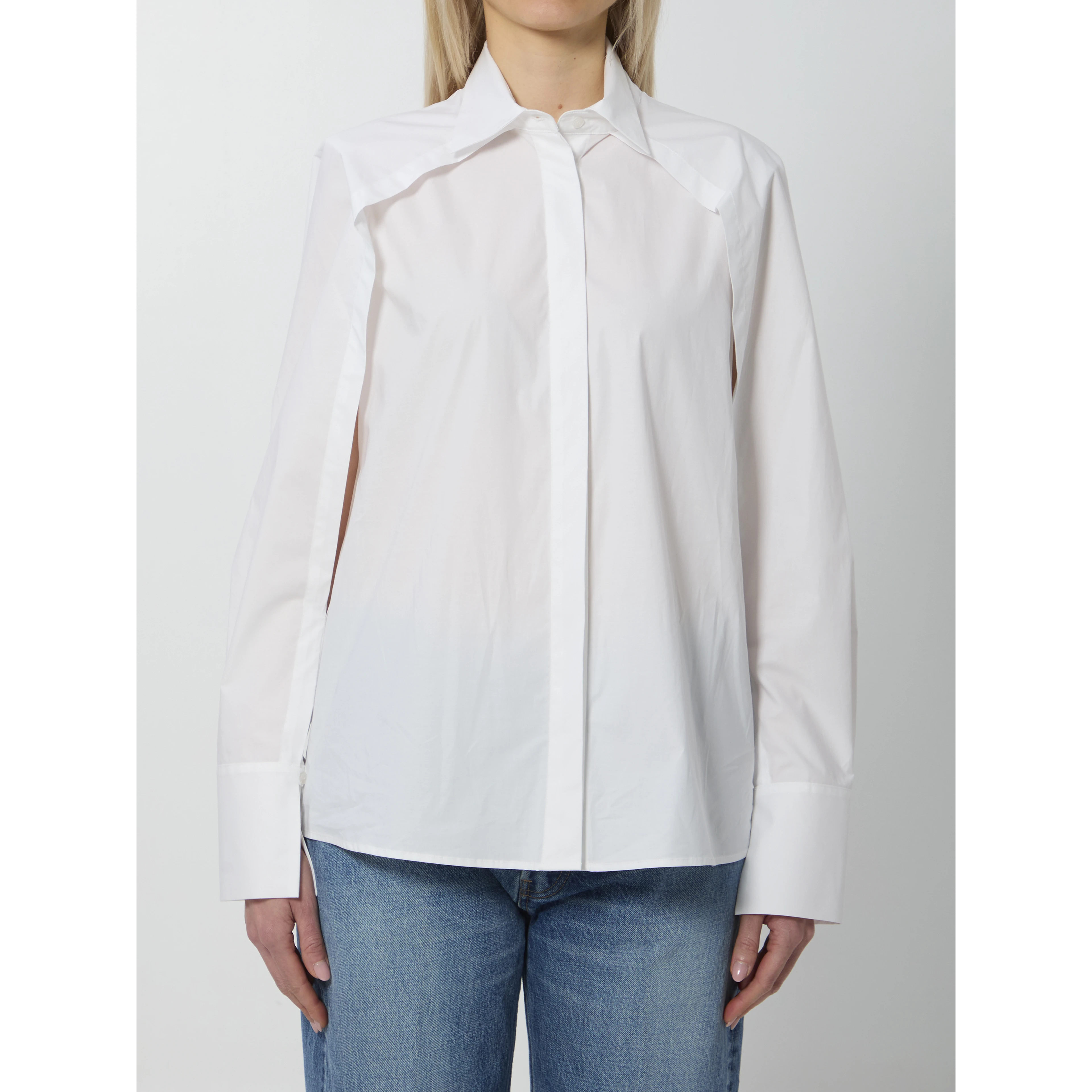 Open sleeve shirt