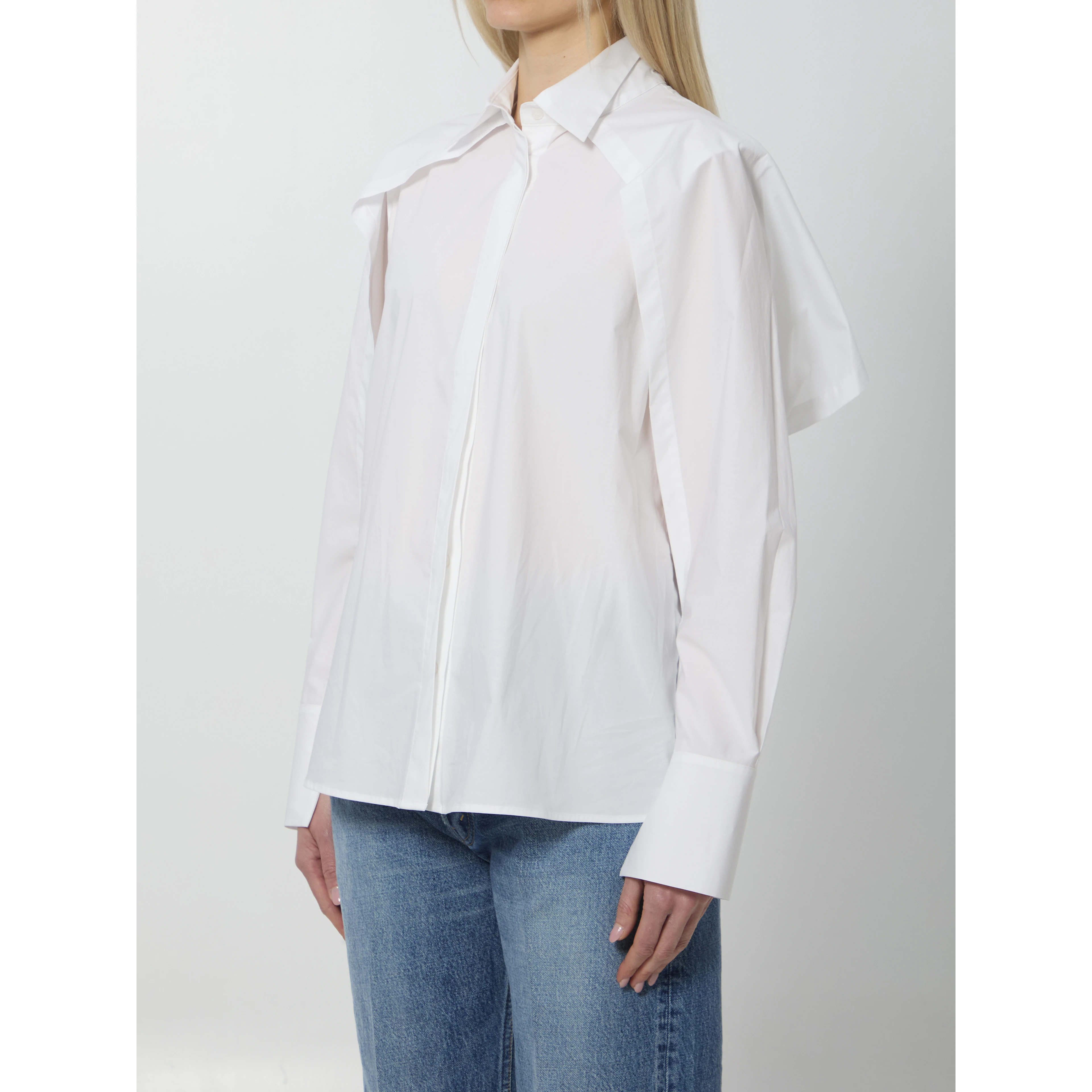 Open sleeve shirt