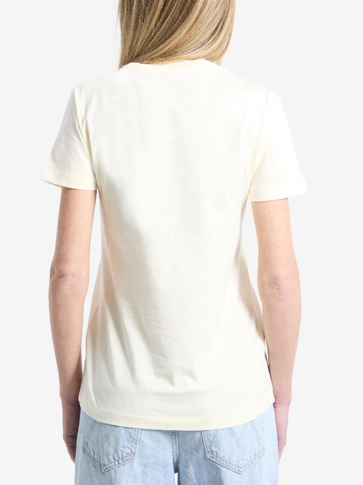 T-shirt with embroidered logo alternative