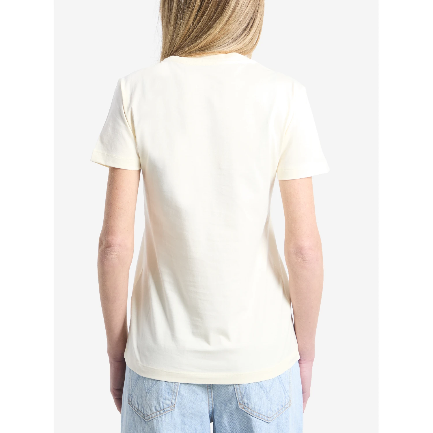T-shirt with embroidered logo