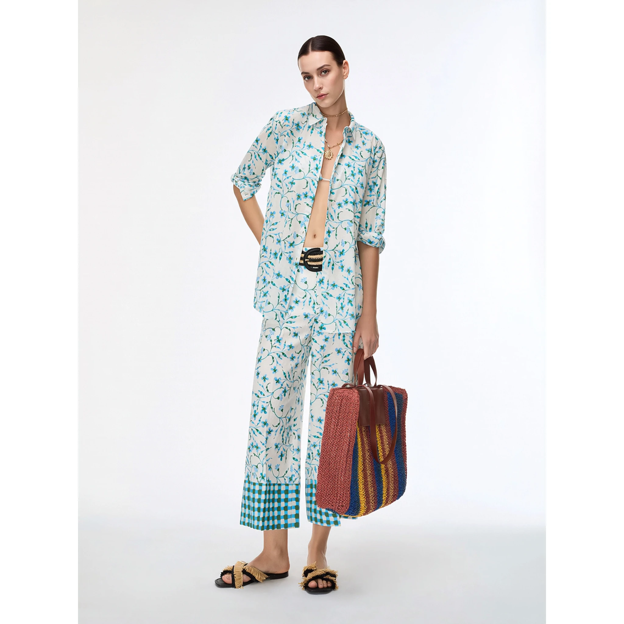 AND BLUES IBLVOLARE shirt