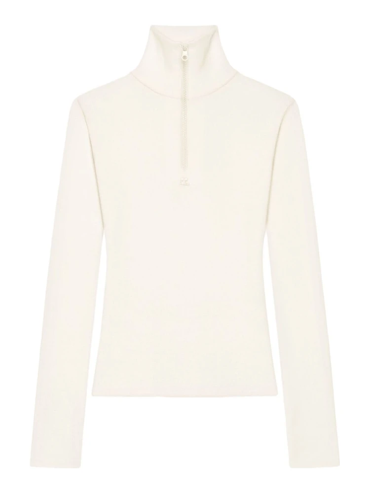 Courreges Sweaters White