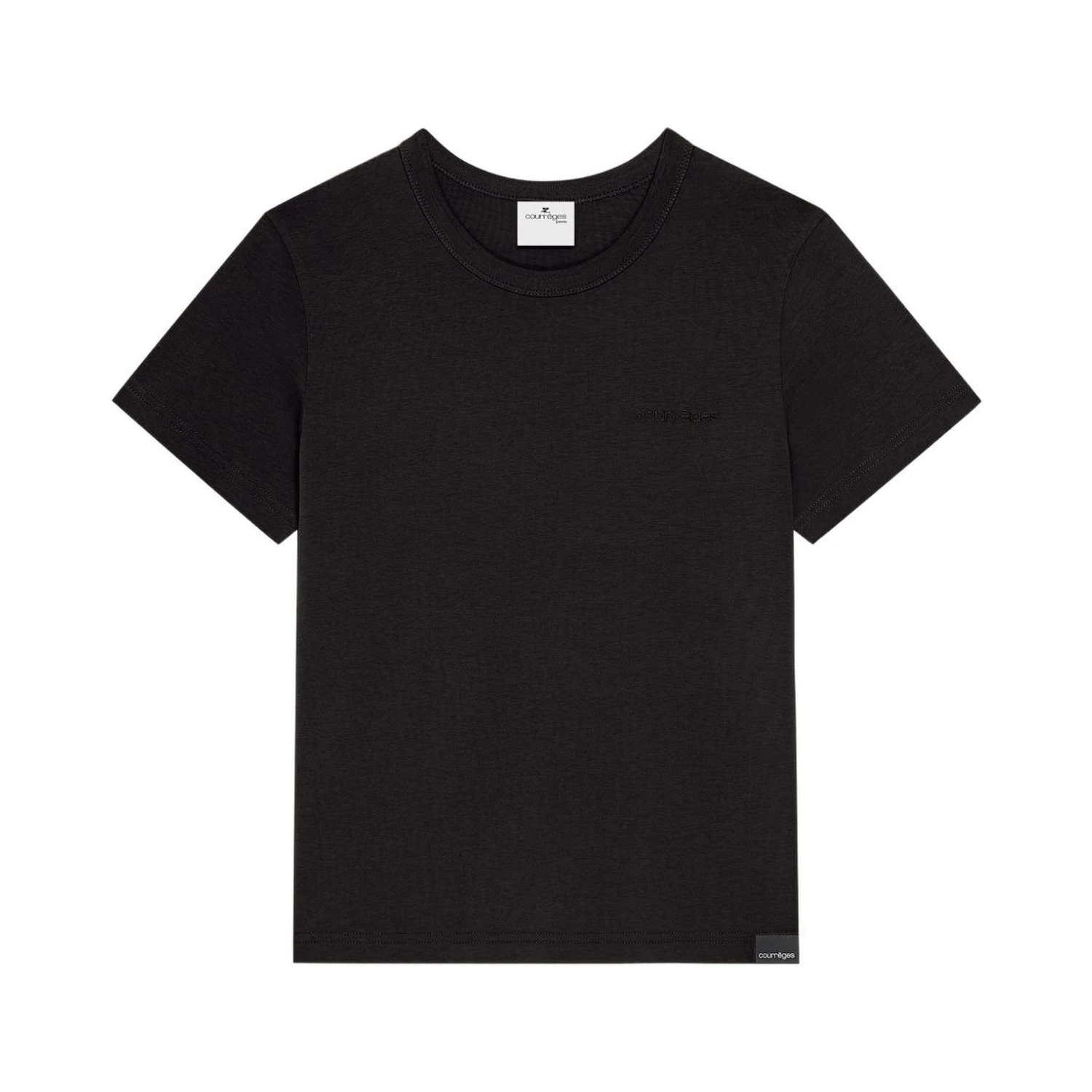 Courreges T-shirts and Polos Black