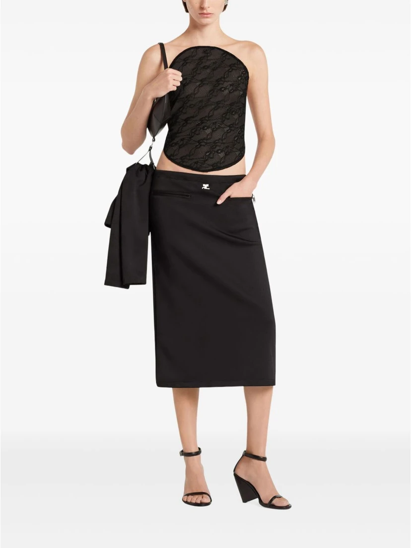 Courreges Skirts Black