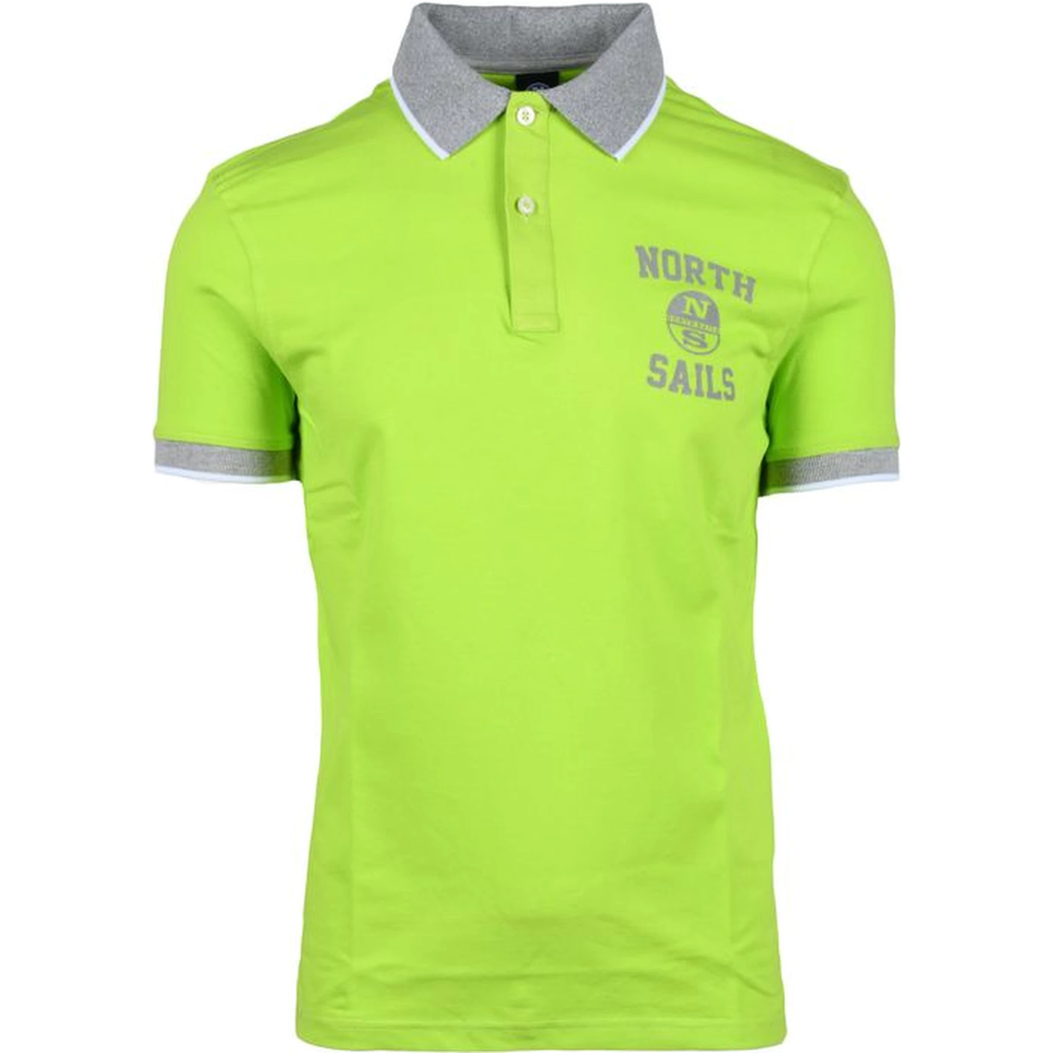 قميص بولو قطني أخضر