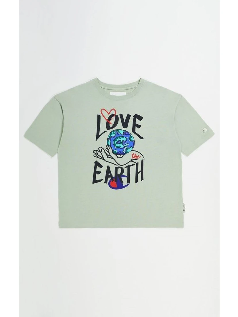 تيشيرت قطني رمادي