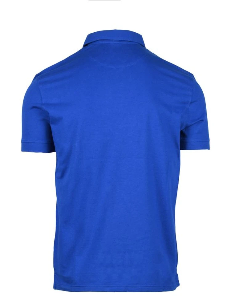 Blue Cotton Polo Shirt alternative