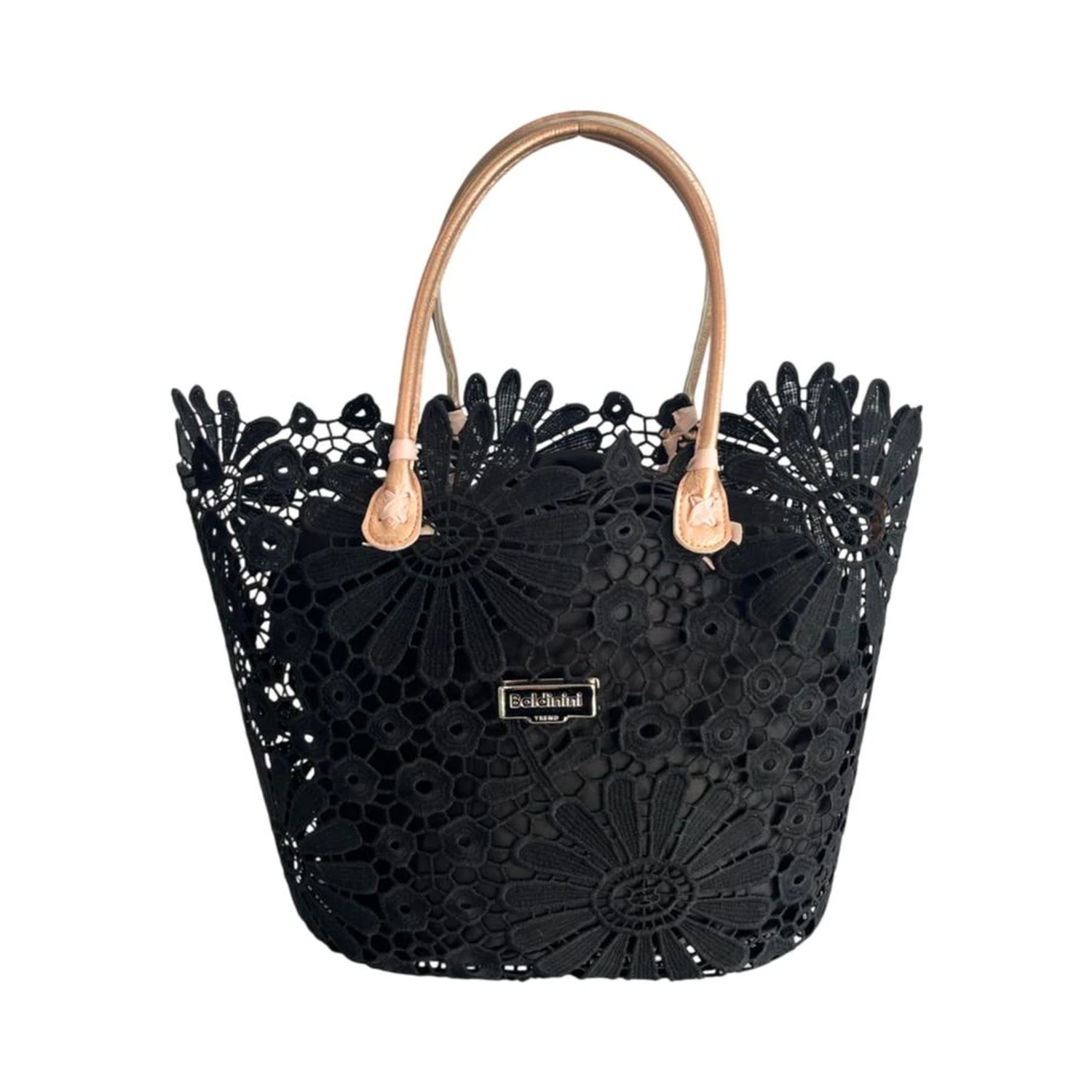 Black PU Women Handbag