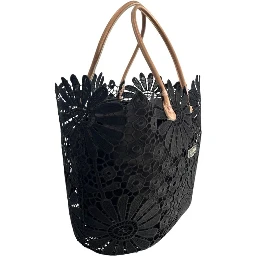 Black PU Women Handbag