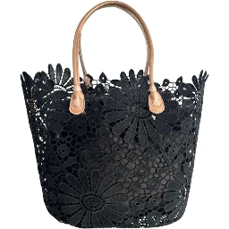 Black PU Women Handbag