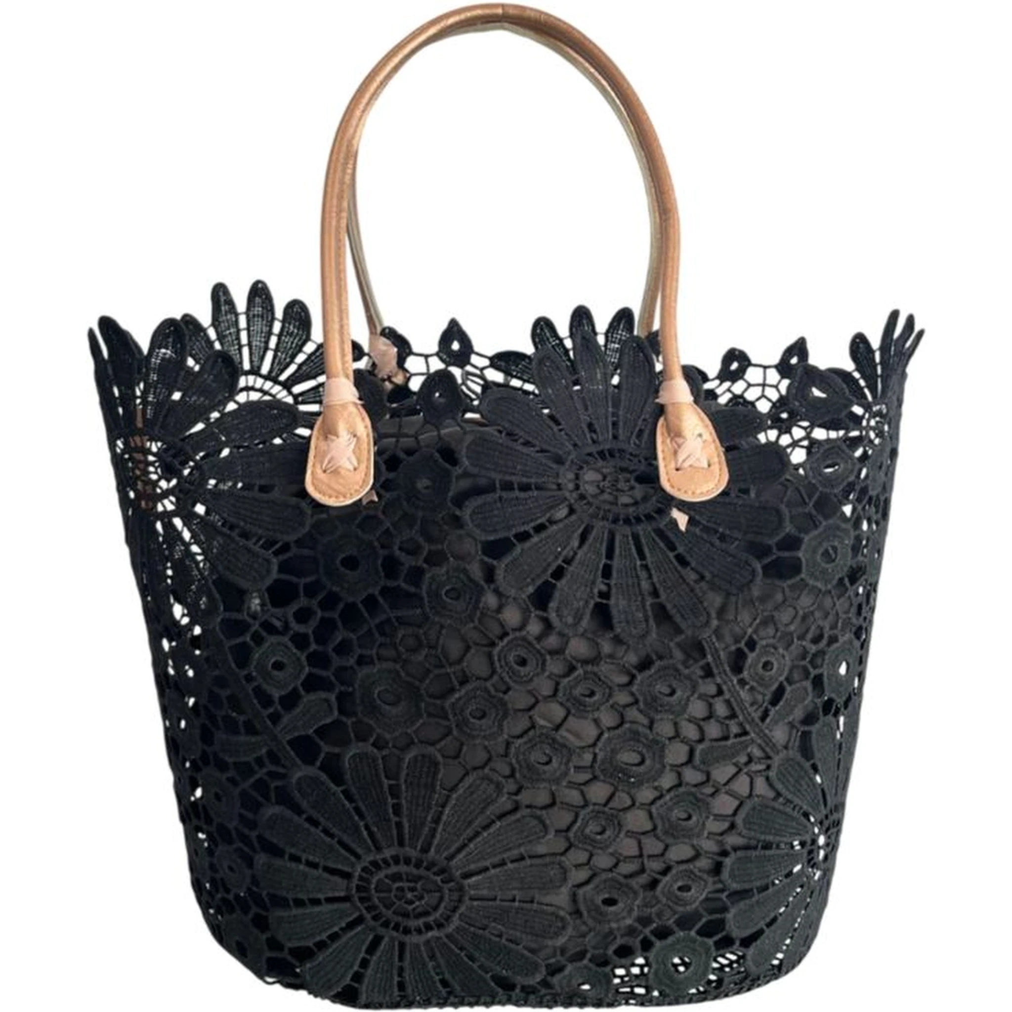 Black PU Women Handbag