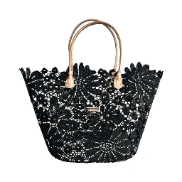Black PU Women Handbag