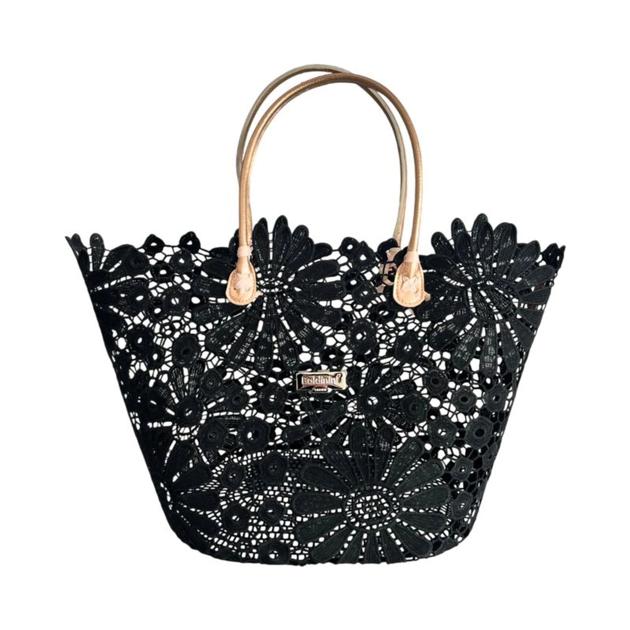 Black PU Women Handbag