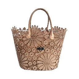 Brown PU Women Handbag