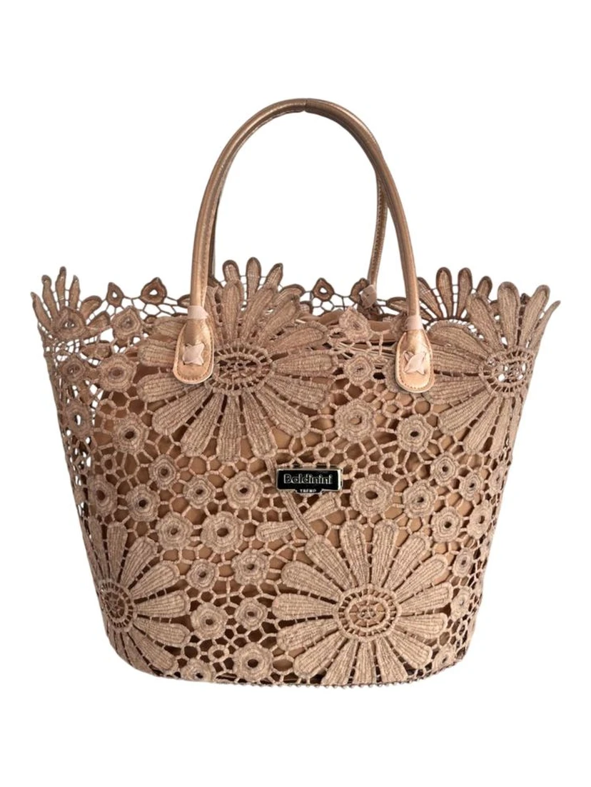 Brown PU Women Handbag