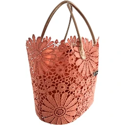 Pink PU Women Handbag