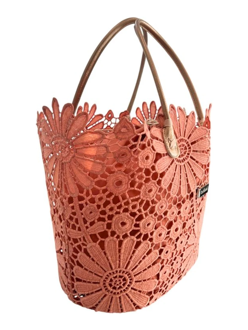 Pink PU Women Handbag