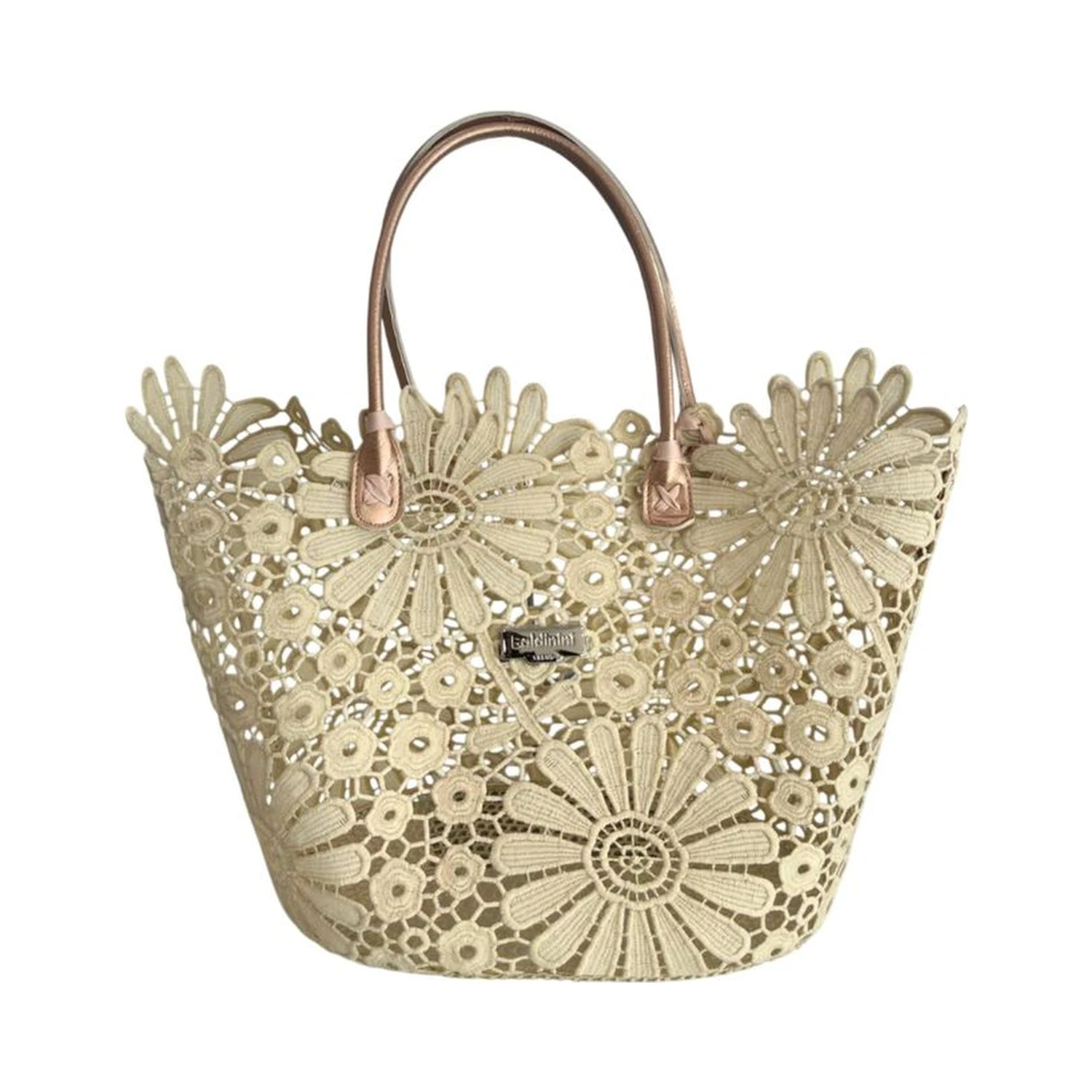 Beige PU Women Handbag
