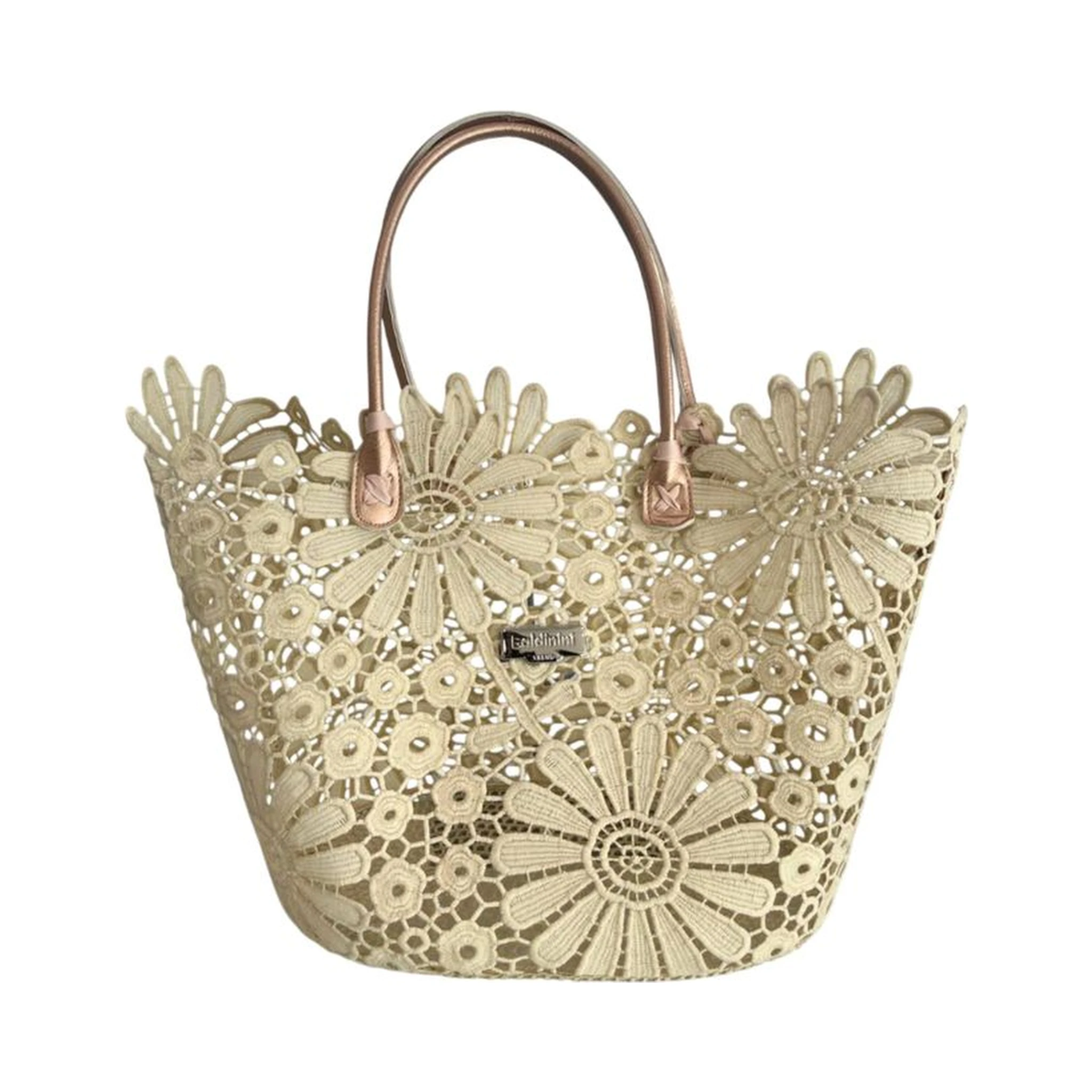 Beige PU Women Handbag