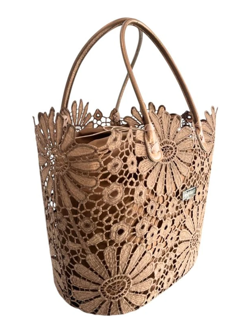 Brown PU Women Handbag