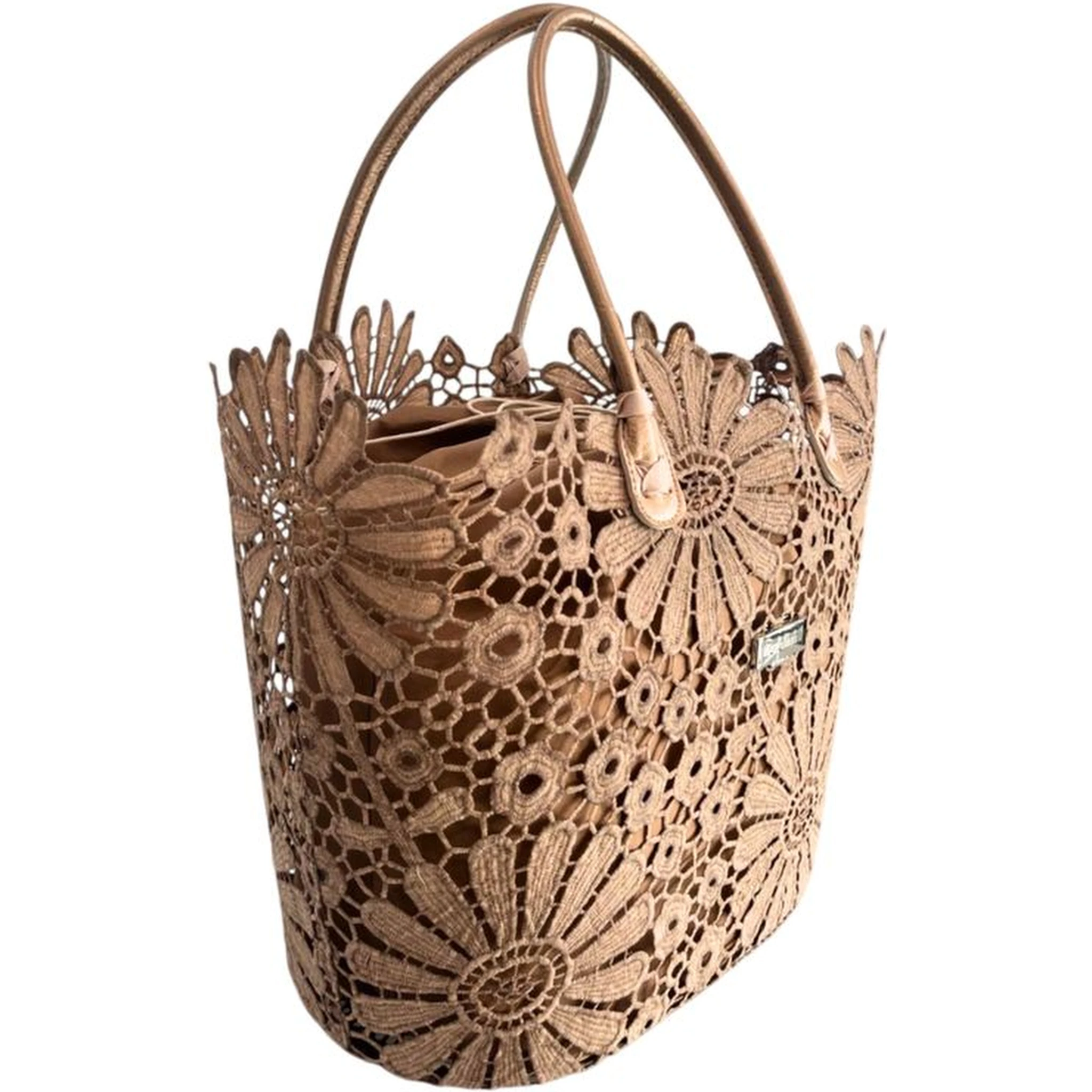 Brown PU Women Handbag