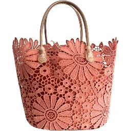 Pink PU Women Handbag