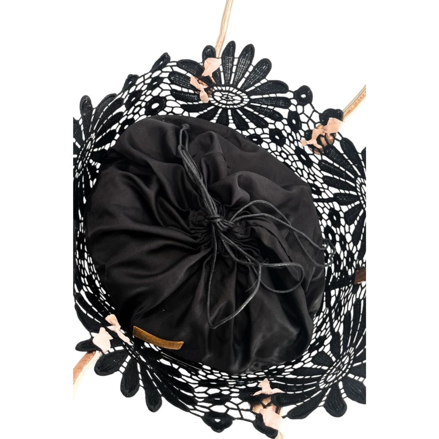 Black PU Women Handbag