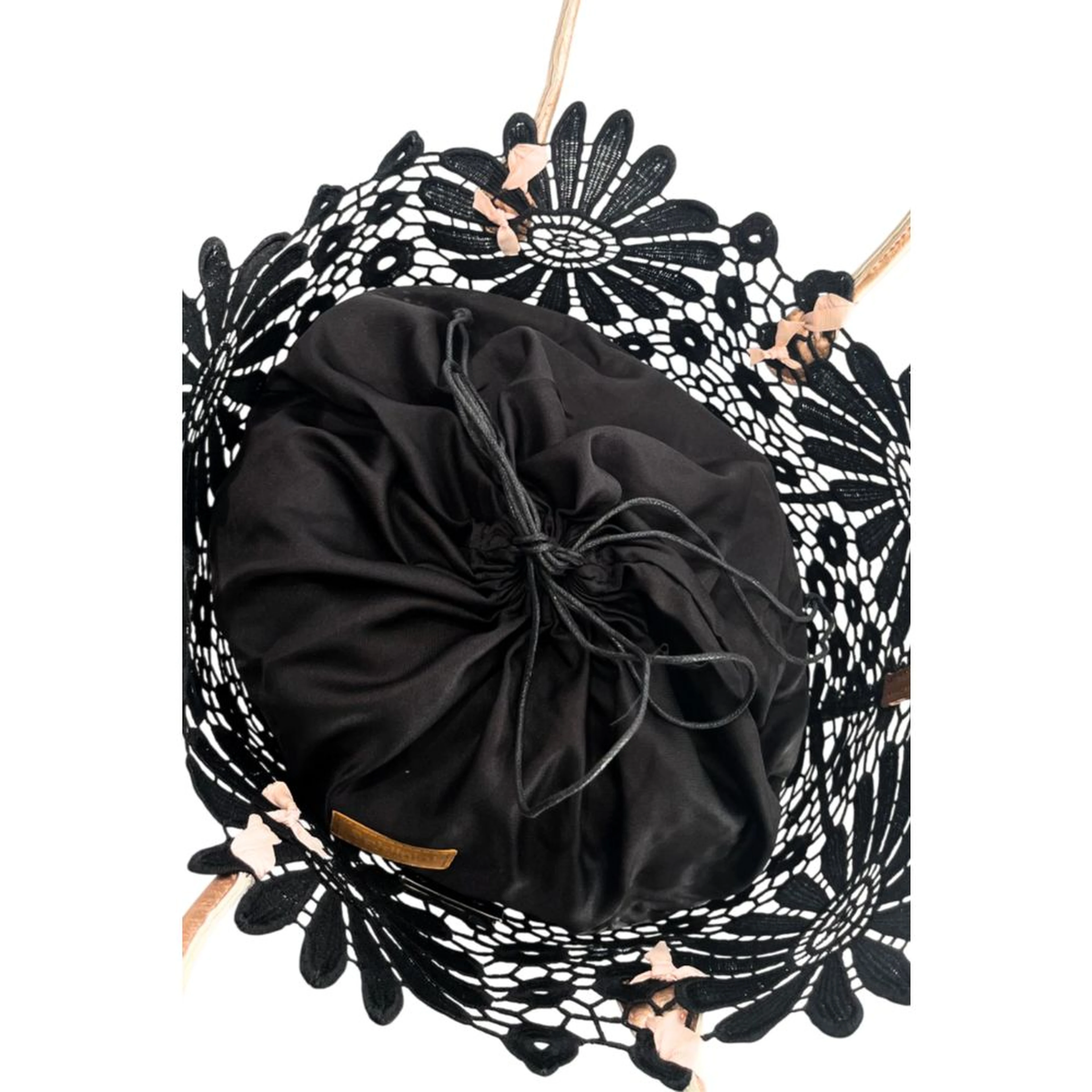 Black PU Women Handbag