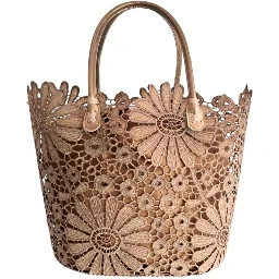 Brown PU Women Handbag