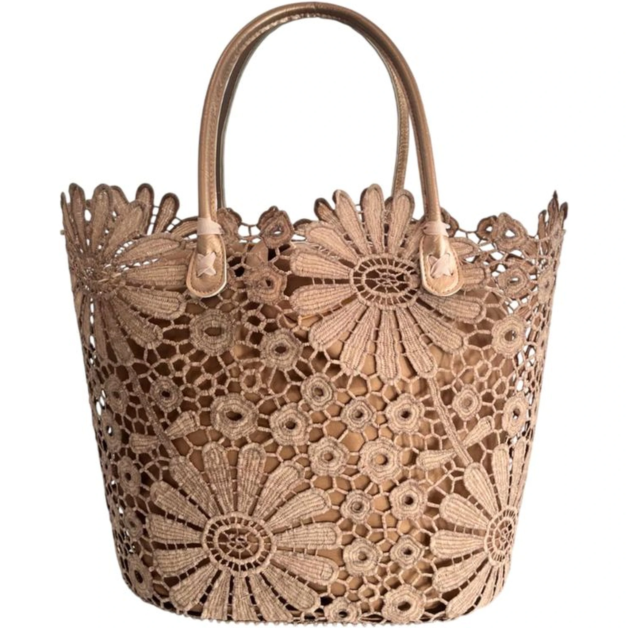 Brown PU Women Handbag